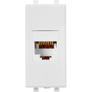 Компьютерная розетка встраиваемая DKC Avanti RJ45 UTP cat 6 цвет белый 88581793 STLM-2200398
