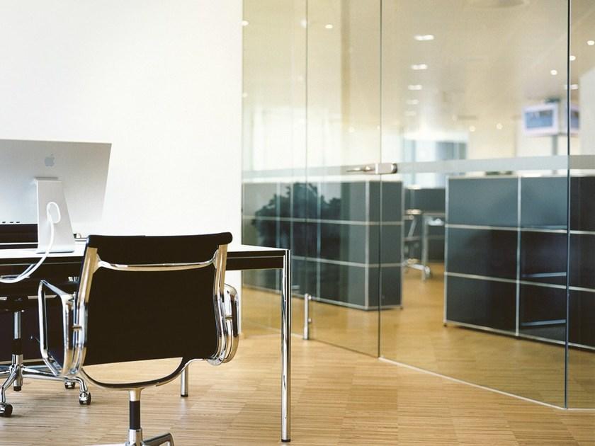 USM Низкомодульный офисный шкаф для хранения из металла Usm haller system sun-id-1380981 - Вид №31