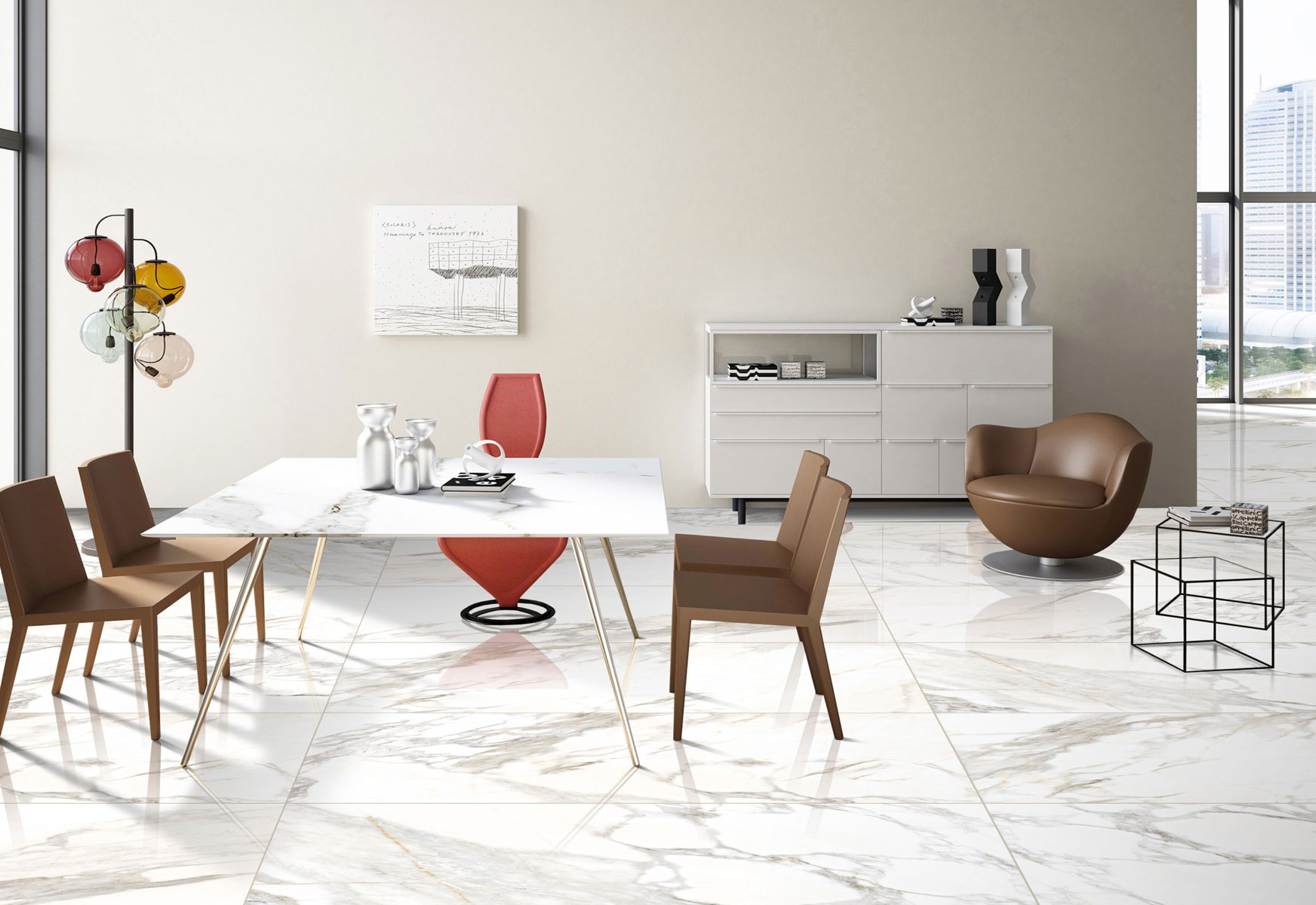 PALACIO: Элегантность мрамора в вашем интерьере STP-ST508 INCOLOR - Вид №5