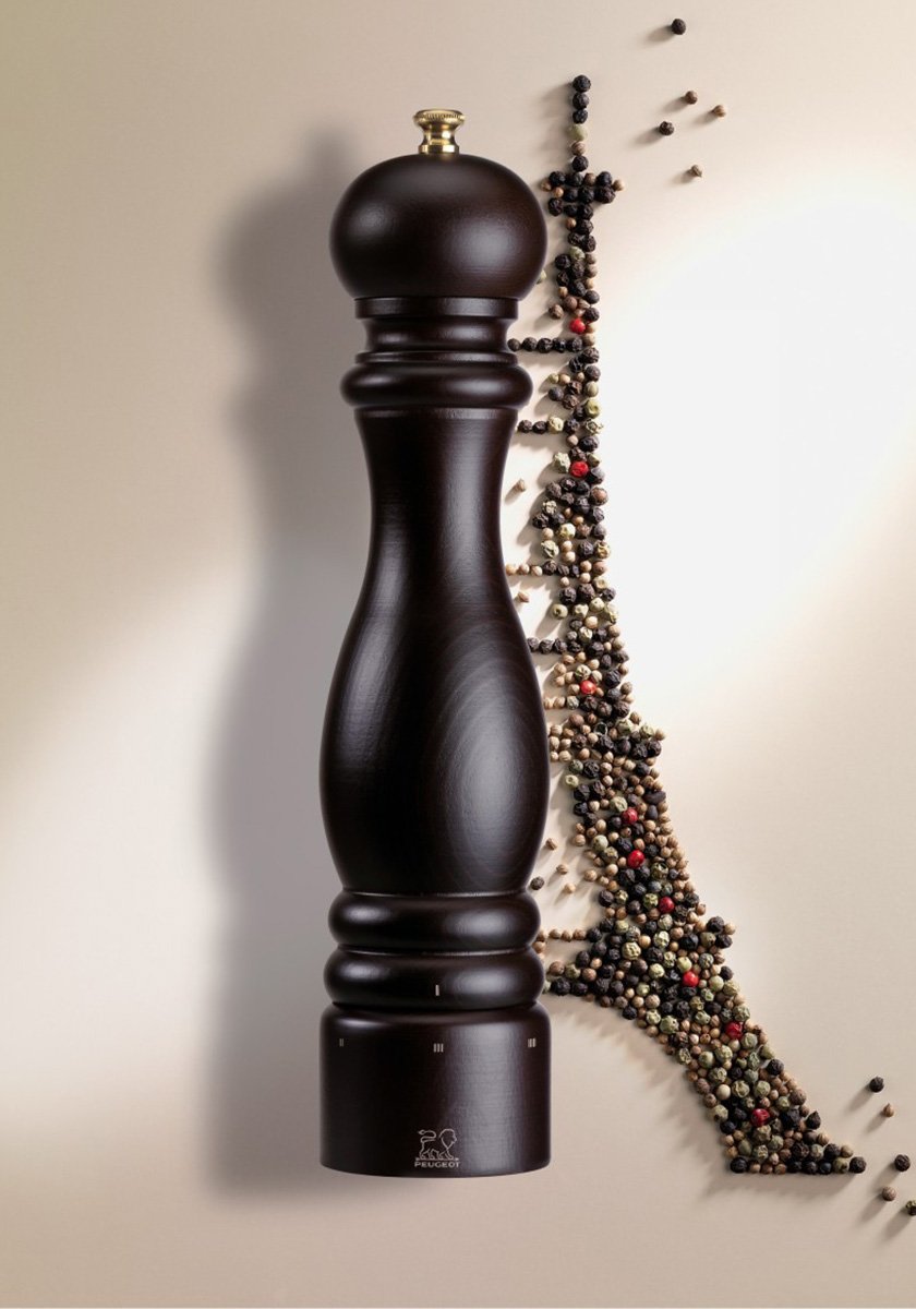 Мельница для соли шоколад 12 см Paris PEUGEOT ДИЗАЙНЕРСКИЕ 00-3952143 Коричневый  - Вид №2