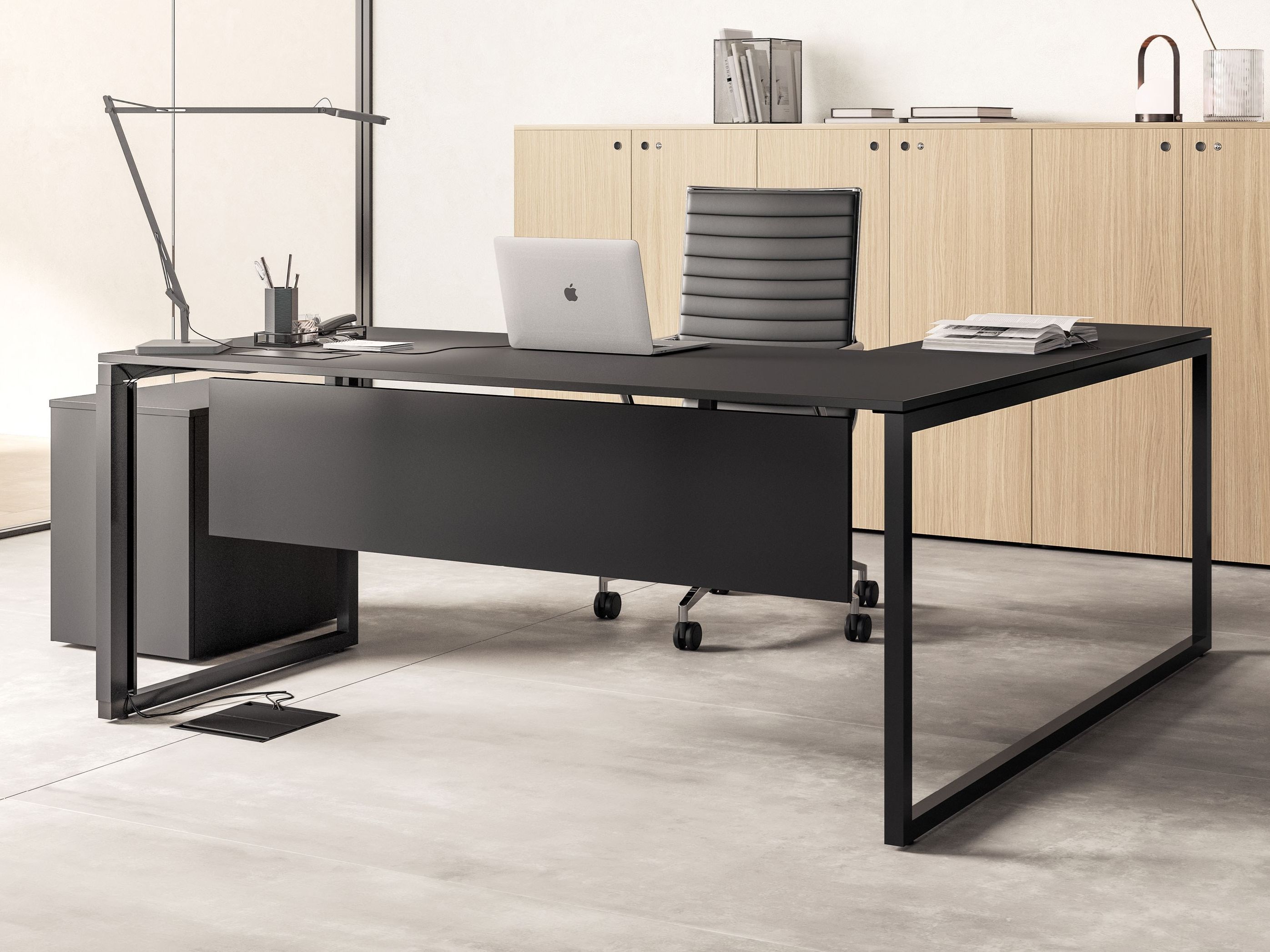 Угловой исполнительный стол FANTONI Framework 2.0 ARCH-00115614 - Вид №2