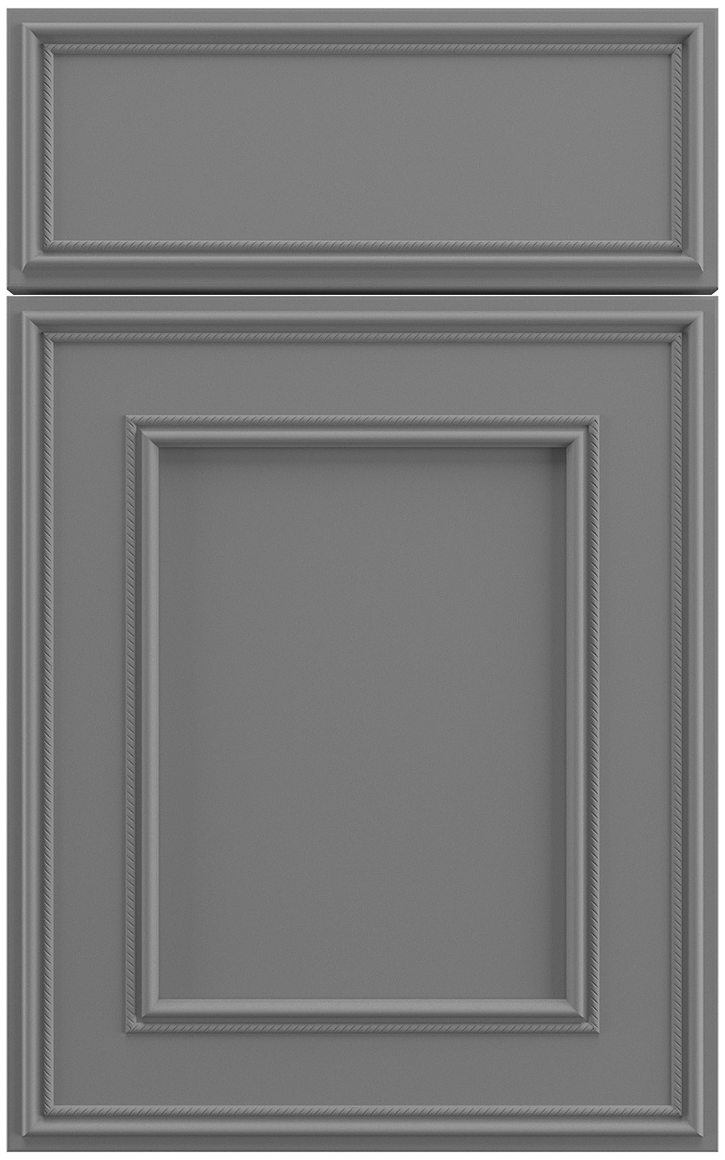 Фасады для кухни Классика Фрезеровка «Брэдфорд» 202 Бетонный серый SIDAK SIST3429-7740
