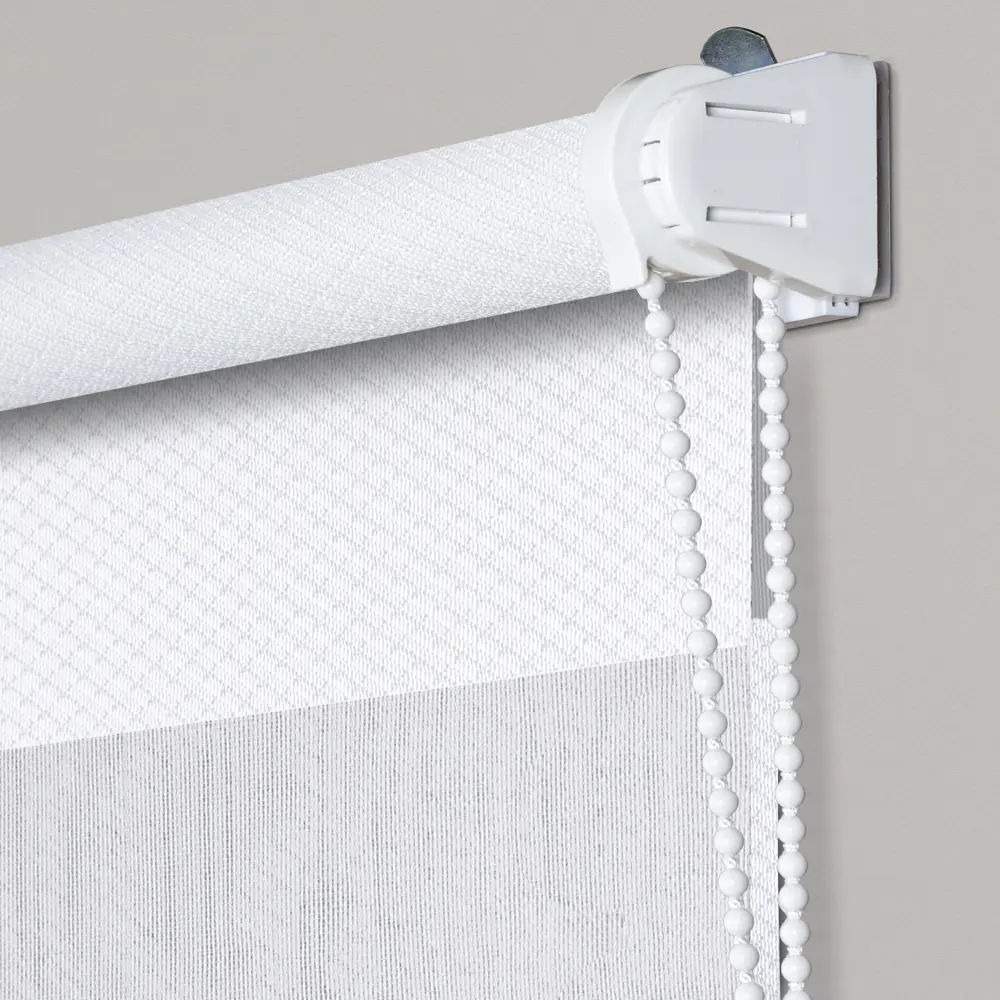 Штора рулонная день-ночь Сиберия 50x160 см белая MIAMOZA Промо 2025 STLM-2070183 - Вид №2