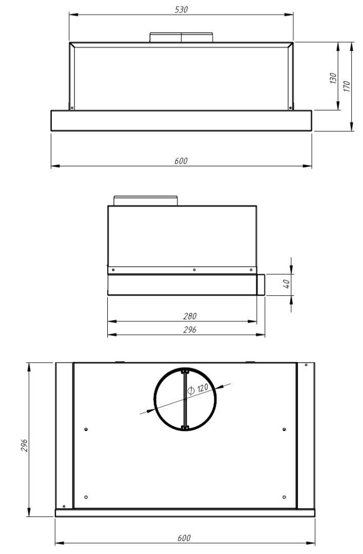9104412 Вытяжка телескопическая Akpo WK-7 Fogo белый/белый STDN-0001291 - Вид №10