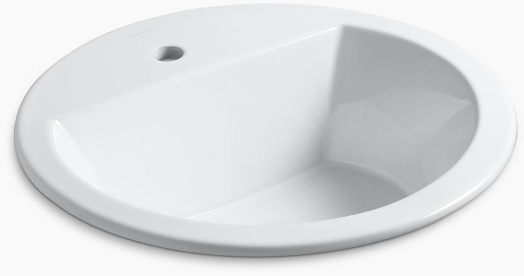 K-2714-1-0 Накладная раковина на столешницу  прямоугольная Kohler  - Вид №1