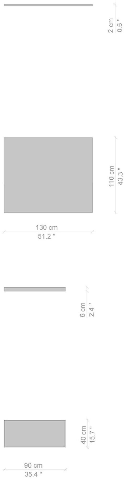 Cassina Стол сервисный прямоугольный Mex-hi sun-id-1373392 - Вид №13