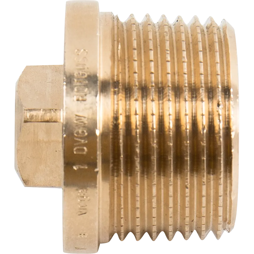 Заглушка Viega 320294, наружная резьба, 1", бронза 320294 82314274 STLM-2069772  - Вид №1