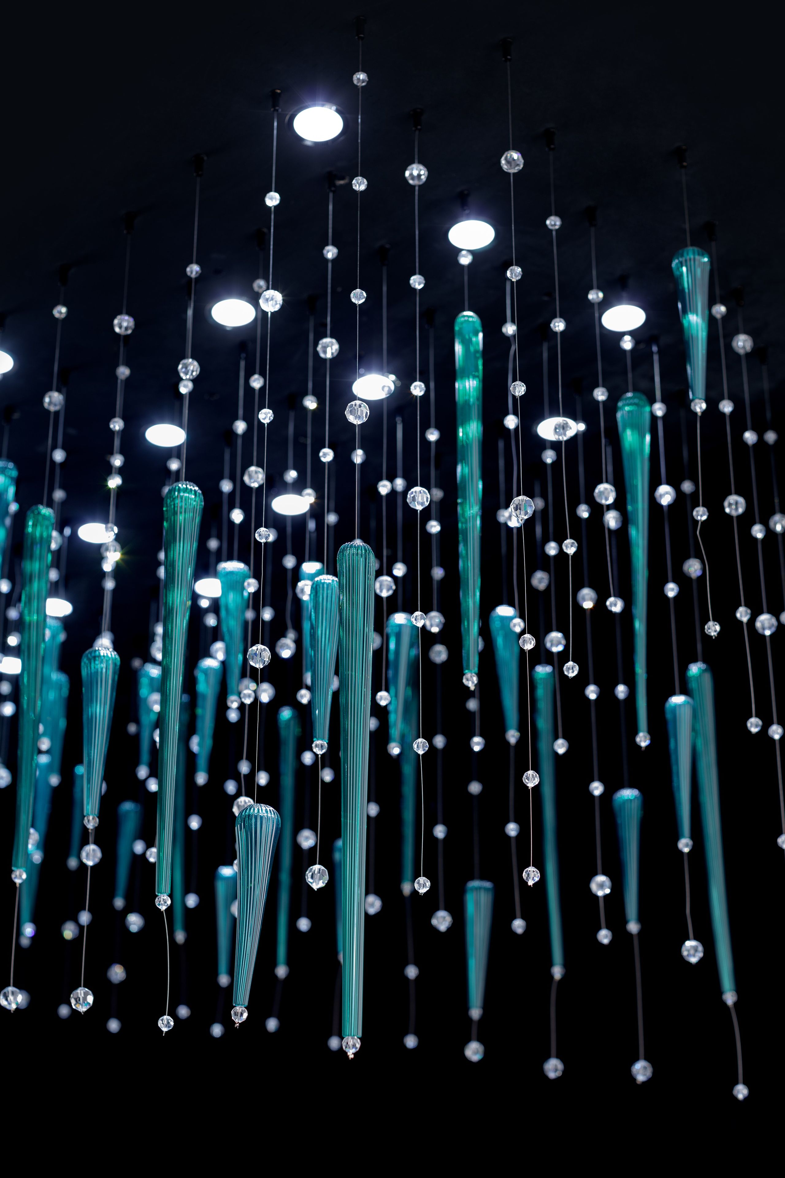 Кристалл светодиодный подвесной светильник Euroluce Lampadari отражения ARCH-00030362 - Вид №2