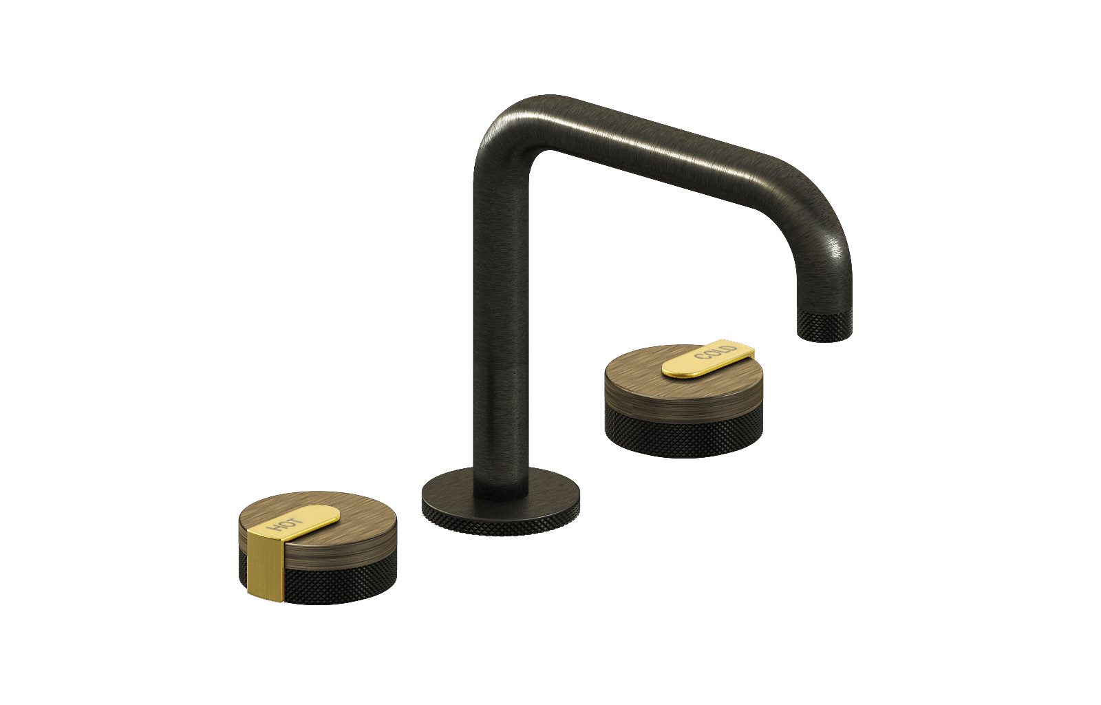 E-11511-R1VBB-L1BB-BOX Смеситель для умывальника на 3 отвертия GRAFF MOD+