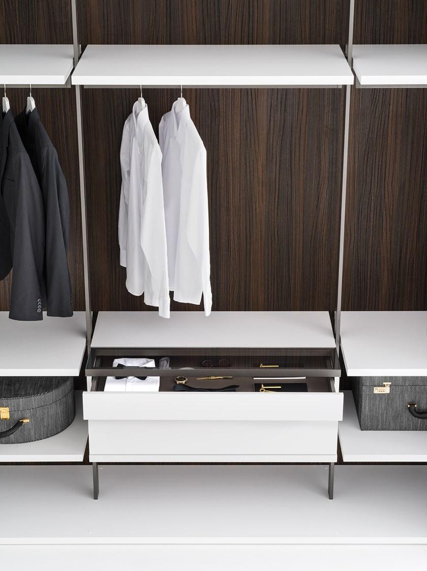 Caccaro Полностью открывающийся шкаф из дерева и стекла Core sun-id-1378723 - Вид №5