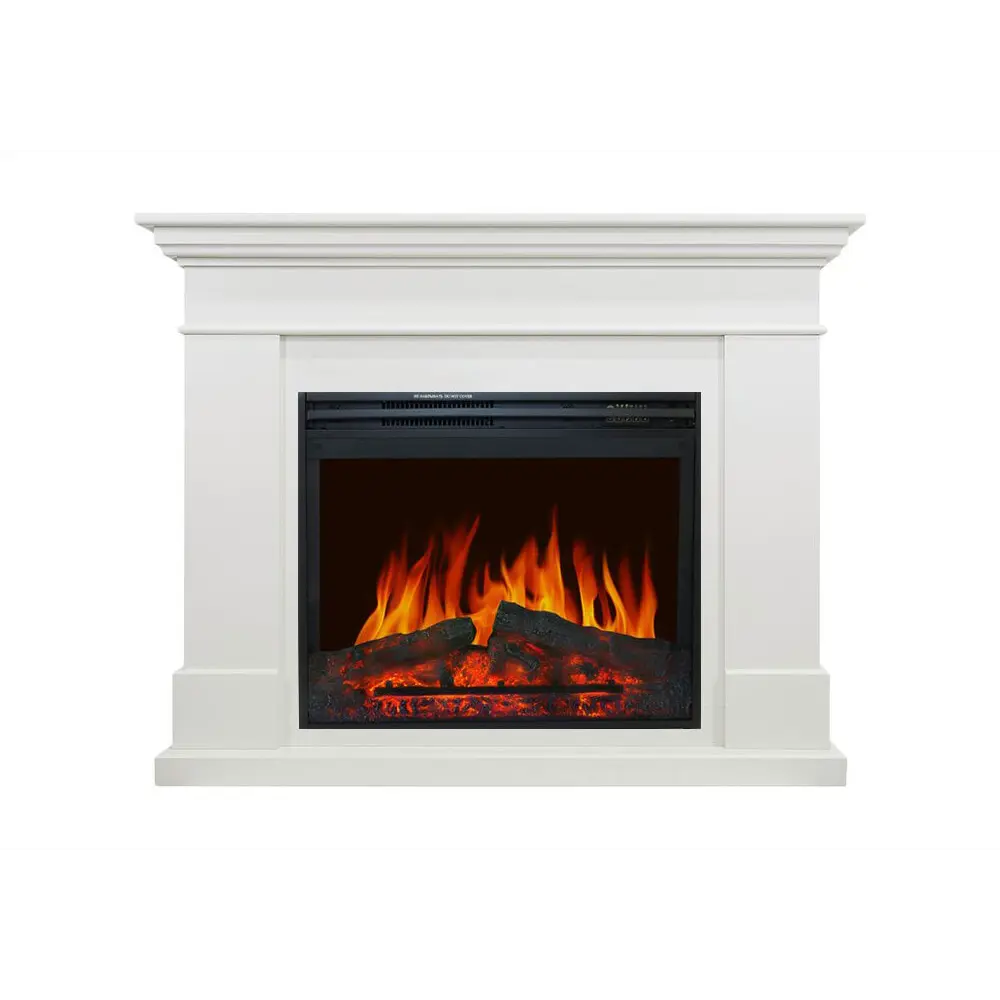 Каминокомплект Royal Flame California с очагом Jupiter FX 1.5 кВт цвет белый 89335233 STLM-2054689 