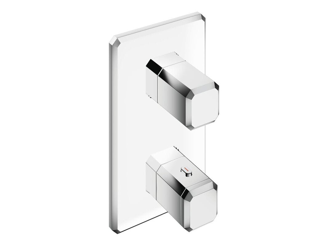 Однорычажный термостатический смеситель для душа / ванны с переключателем CRISTINA Rubinetterie Italy ARCH-00097924 - Вид №1