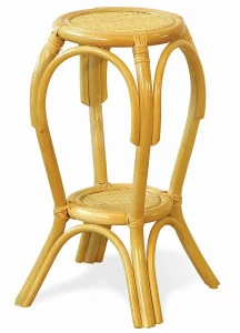 Цветочница круглая 54х25 см мед Calamus Rotan VINOTTI  00-3885406 Желтый