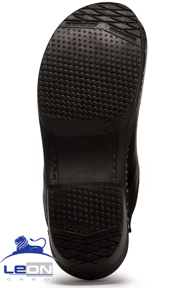 62017 Сабо "Leon LIGHT" мужские черные LEON  Сабо и сланцы размер 41  - Вид №2