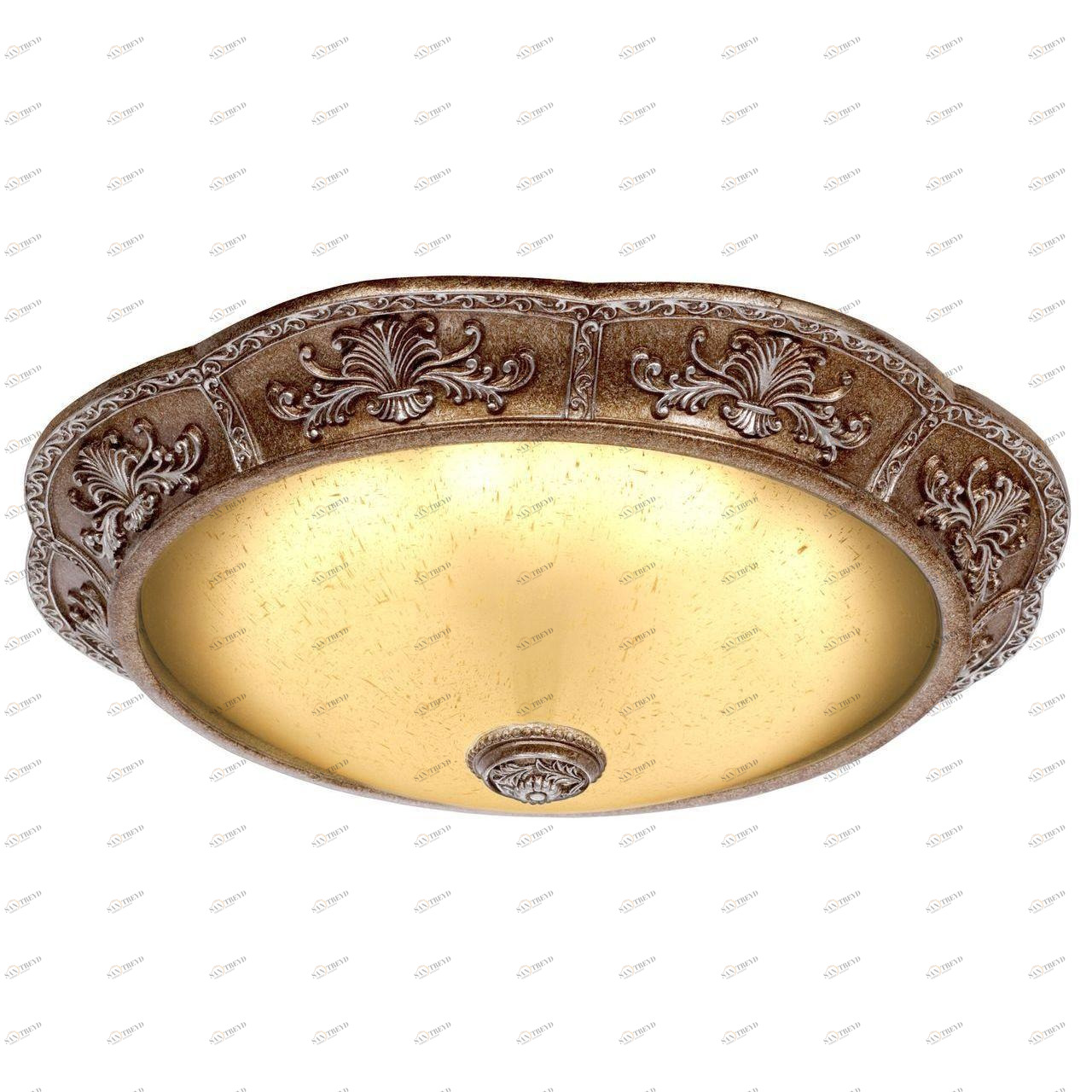 Потолочный светодиодный светильник Silver Light Louvre 830.39.7 SILVER LIGHT LOUVRE BROWN BEIGE 204294 Бежевый;бронза 