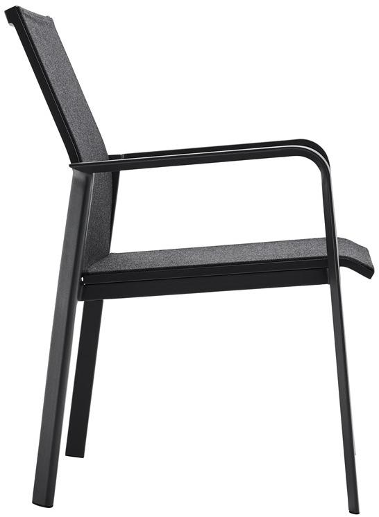 solpuri Штабелируемый садовый стул из ткани с подлокотниками Breeze sun-id-1348864 - Вид №3