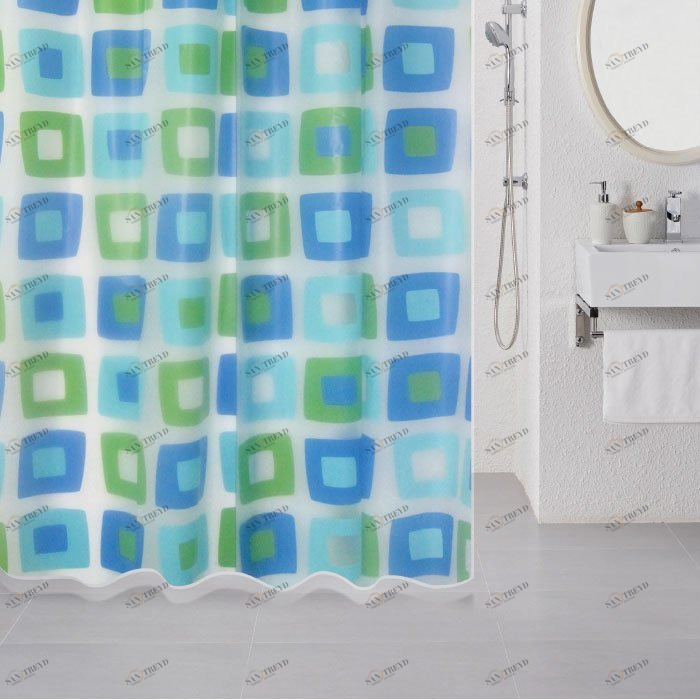 506V180M11 Milardo Wonderful Cubes Штора для ванной комнаты Wonderful Cubes Россия 