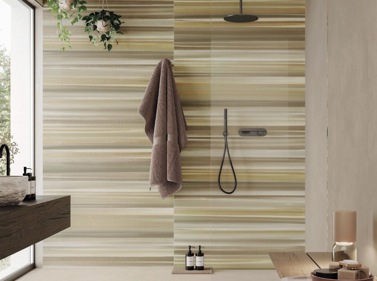 Пол / напольное покрытие из керамогранита с эффектом смолы Imola RETINA ARCH-00040652 - Вид №7