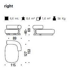 Moroso Мягкая кушетка Pipe sun-id-1487652 - Вид №12
