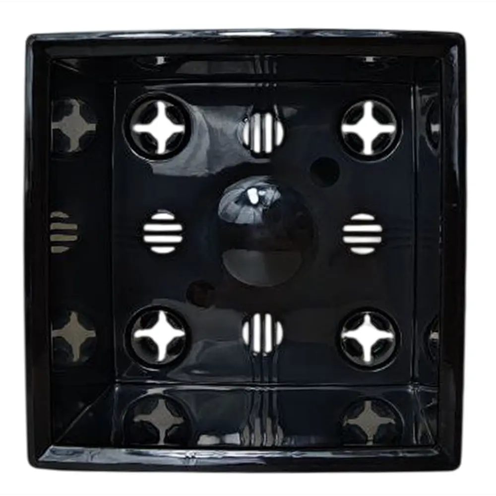 Кашпо Evergreen Design Сигма 17x19x19 см v5.5 л пластик фраппе 89452981 STLM-2078015 - Вид №1