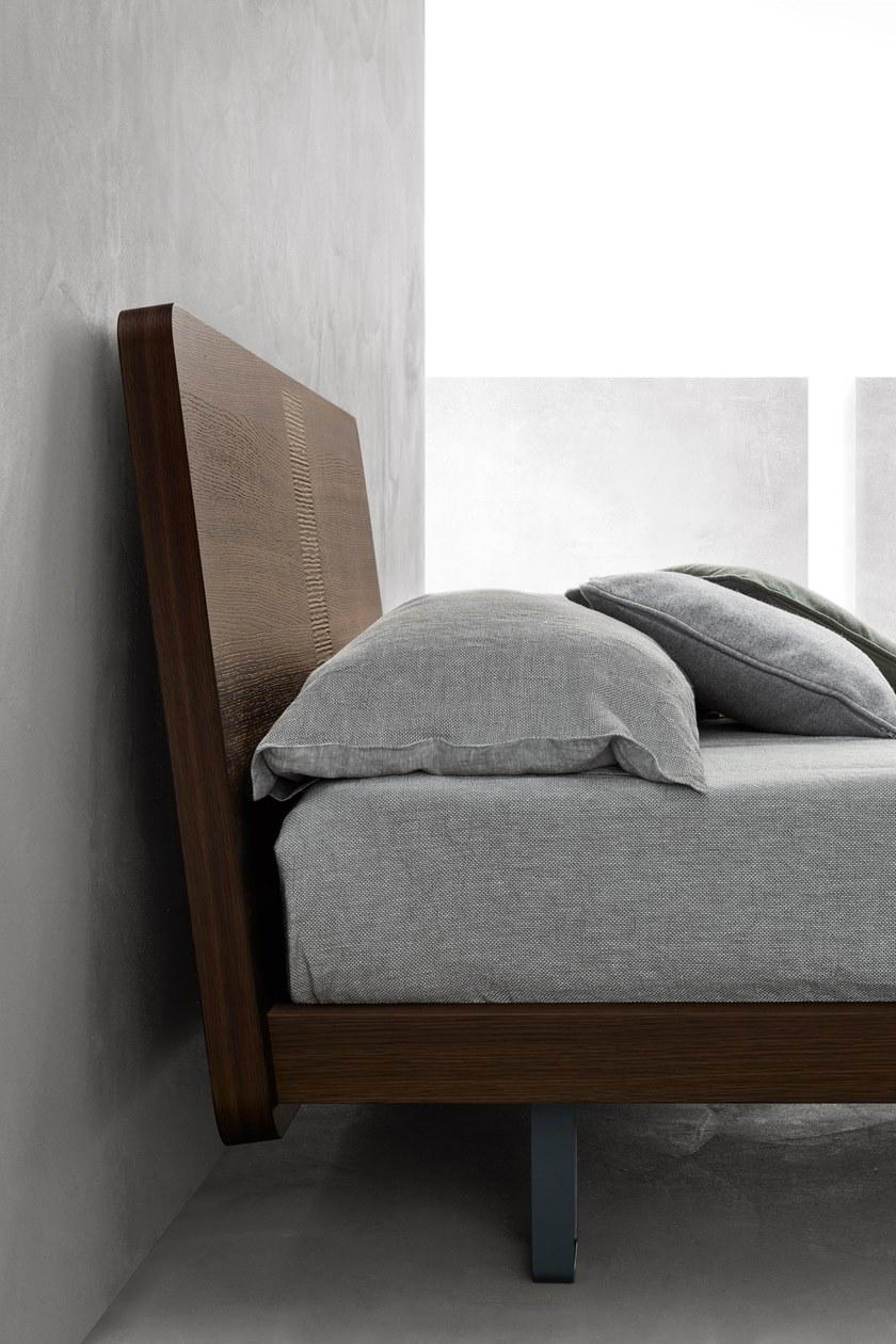 ZANETTE Двуспальная кровать из орехового дерева sun-id-1428419 - Вид №5