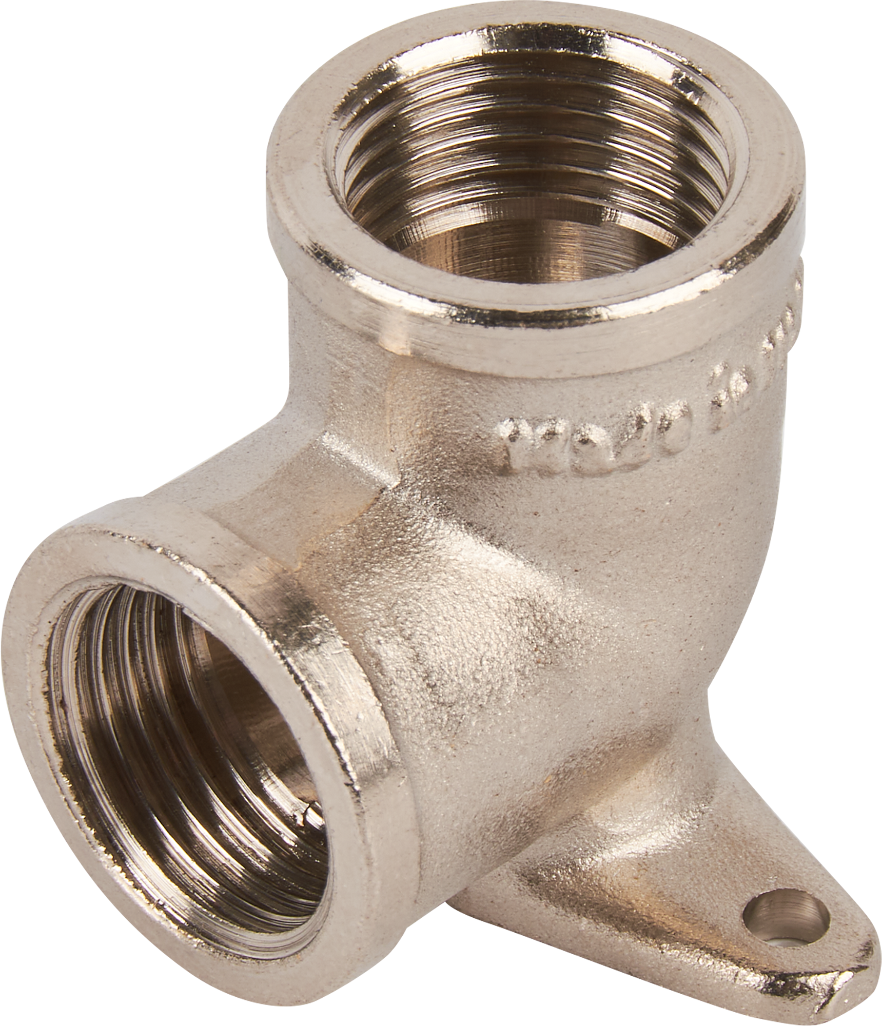 Водорозетка STOUT 1/2" никелированная латунь с креплением 82237336 STLM-0022532