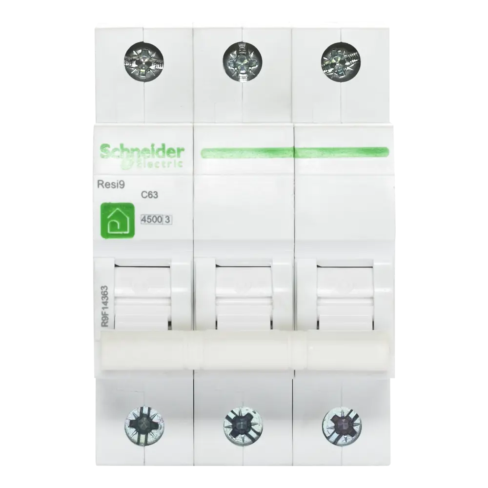 Автоматический выключатель Schneider Electric Resi9 3P 63 A 4.5 кА C 16601302 STLM-2187585 