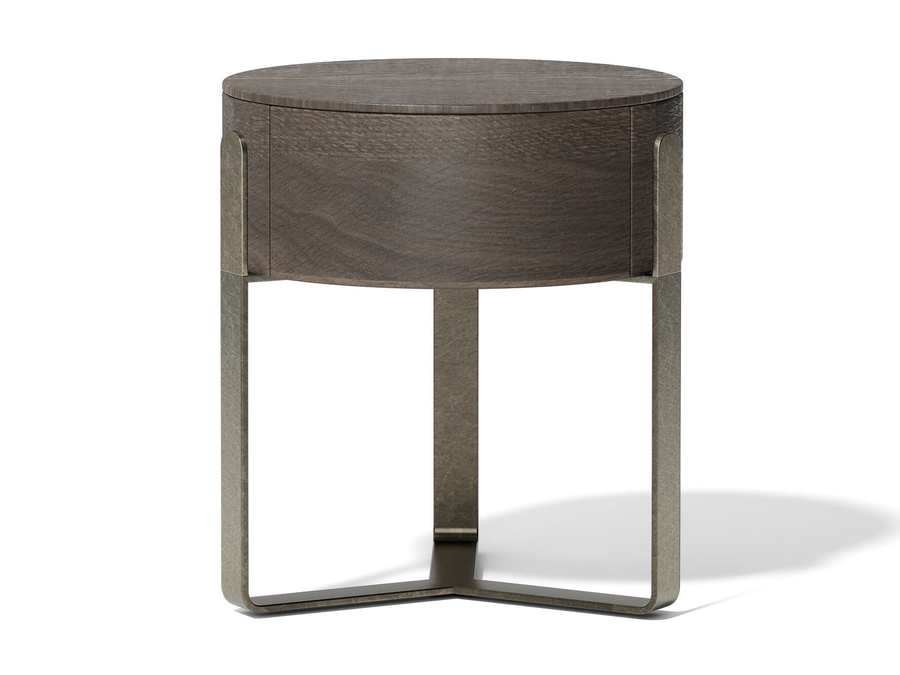 Деревянная круглая тумбочка с ящиками Capital Collection Aurea ARCH-00075664