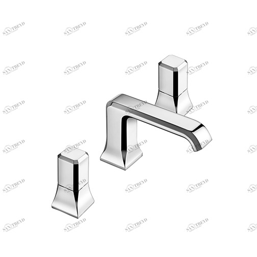 CRIIT205 Смеситель для раковины REGULAR на 3 отверстия со сливом Up & Down 1 "1/4 Cristina Rubinetterie 