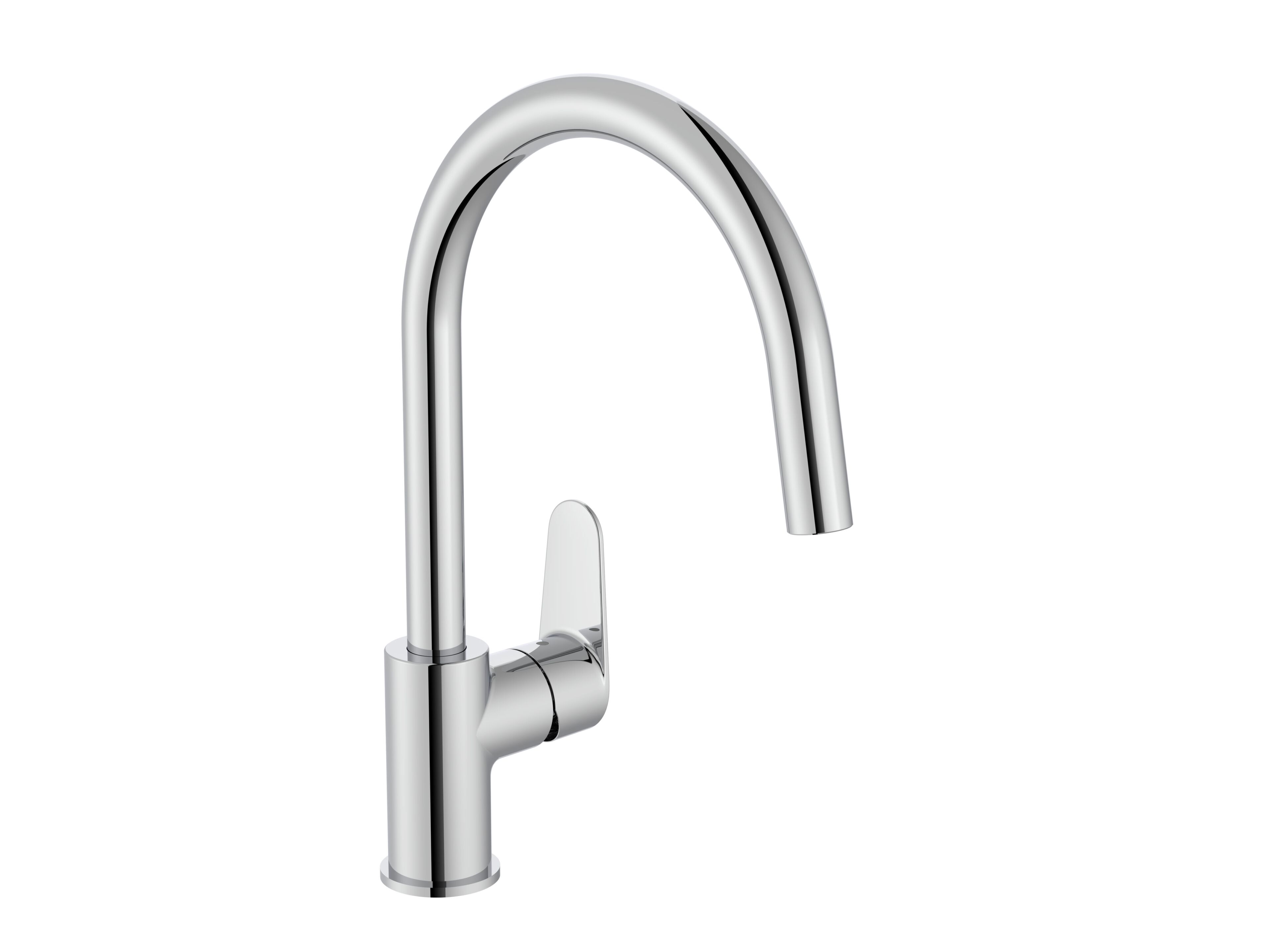 Смеситель для кухни из латуни с поворотным изливом Roca Victoria Plus ARCH-00129119 - Вид №1