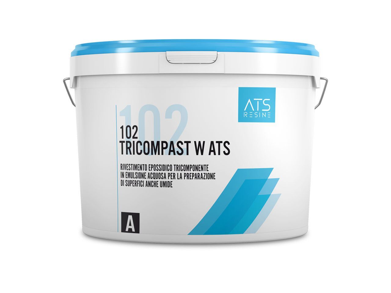 Тиксотропное трехкомпонентное эпоксидное покрытие в водной эмульсии для влажных поверхностей ATS 102 TRICOMPAST W ATS ARCH-00124244 - Вид №1
