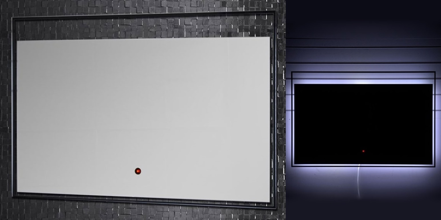 Зеркало 90*60, с внутр LED подсветкой+ Touch sensor  Aquanet DL-16 90 180767 - Вид №1