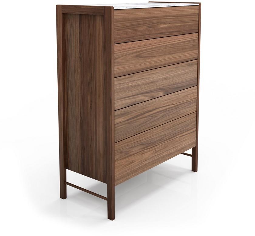 Huppé Комод из орехового дерева со встроенными ручками Frida 3425m - 3435m HUPPE - Вид №3