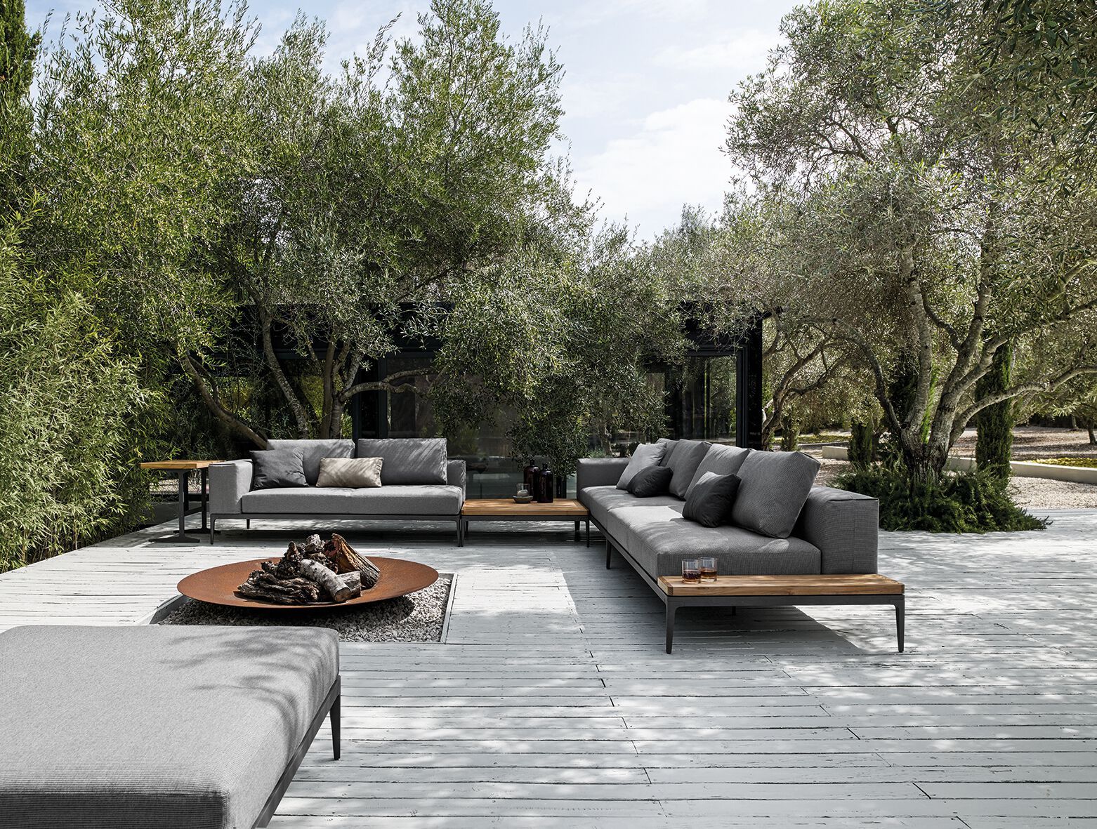 Ткань сад шезлонг Gloster сетка ARCH-00047578 - Вид №24