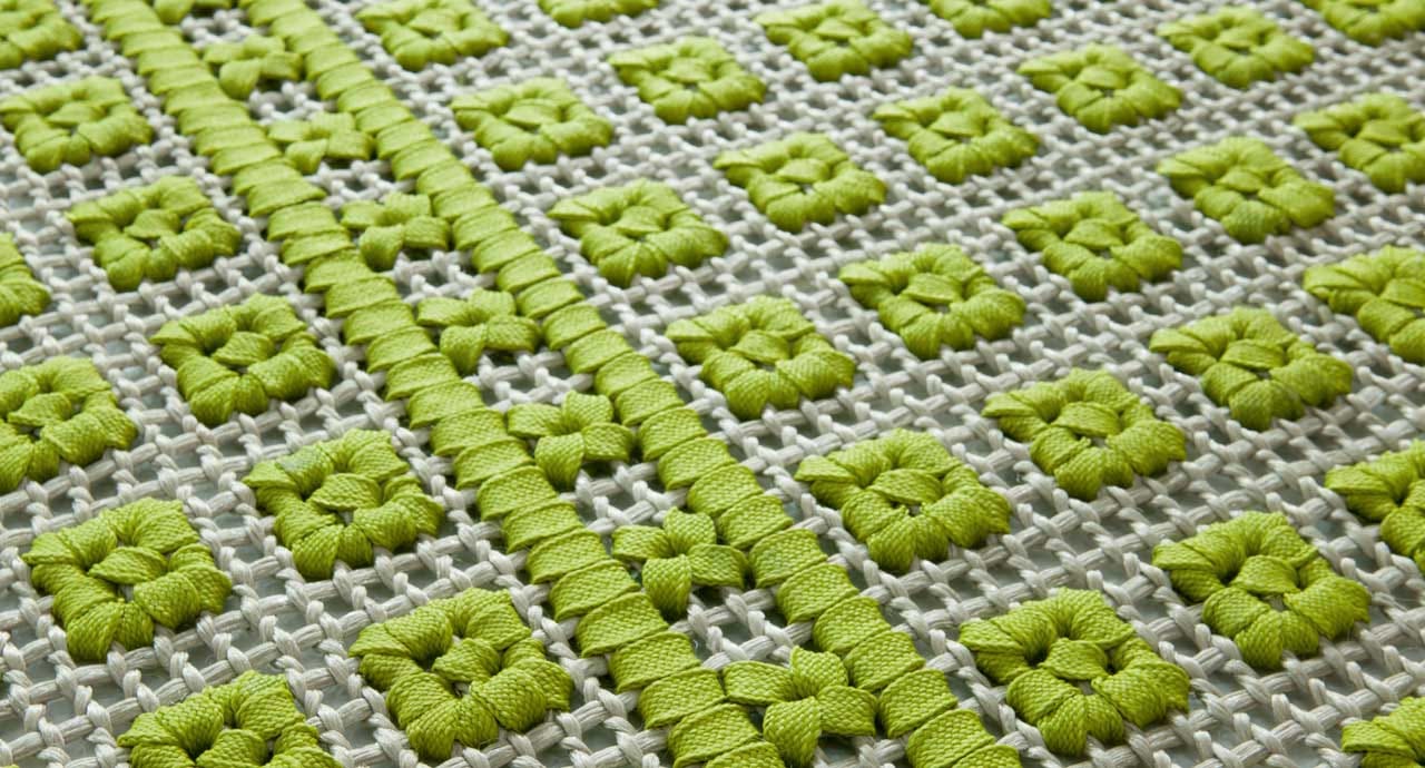 Прямоугольный ковер ручной работы из ткани Paola Lenti High Tech ARCH-00107949 - Вид №1