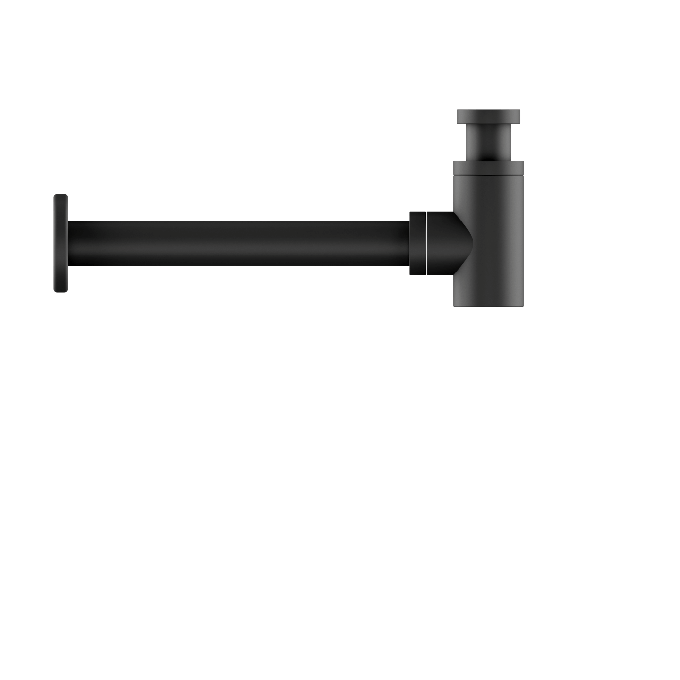 A860-N Круглый сифон из нержавеющей стали с удлинительной трубкой Duten 