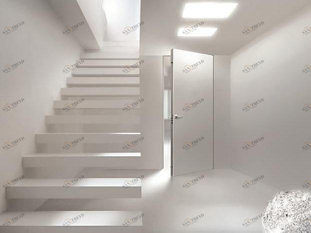 Alias Security Doors Бронированная огнестойкая входная дверь заподлицо со стеной sun-id-1438328