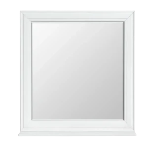 Зеркало Aquaton Шарм 75x80 см прямоугольное цвет белый 82039705 STLM-2140508