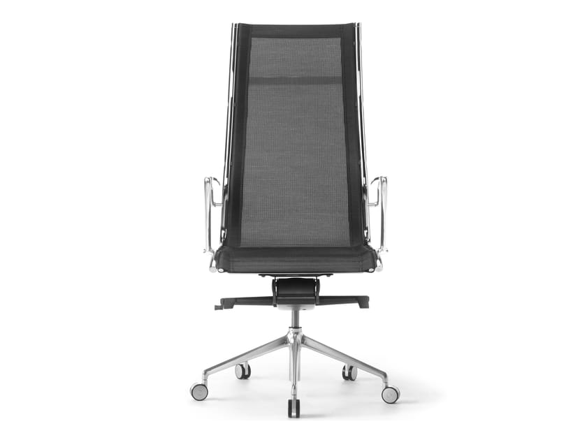 Сетчатый офисный стул с подлокотниками и основанием 5 спиц SITIA Гавана ARCH-00028008