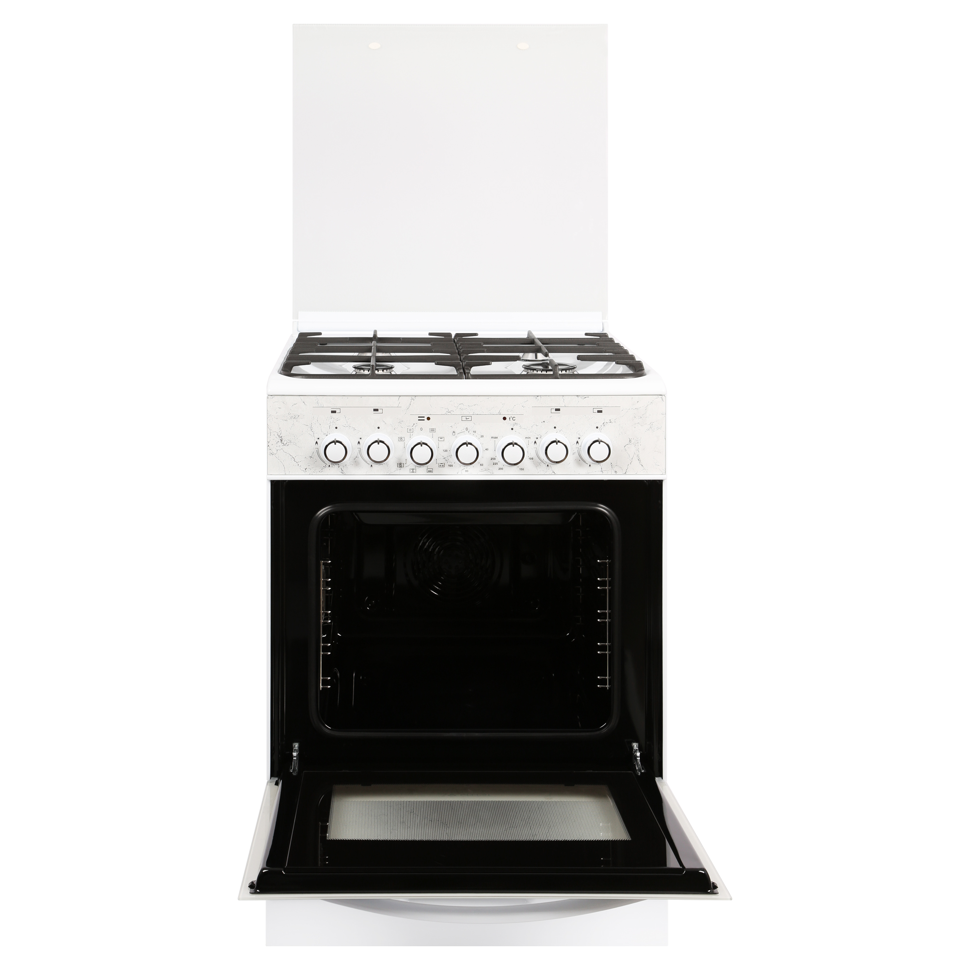 9066607 Комбинированная плита Gefest ПГЭ 6302-03 0052 белый STDN-0046632 - Вид №2