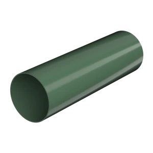Труба водосточная 82x3000 мм цвет зелёный 16522356 STLM-2144241