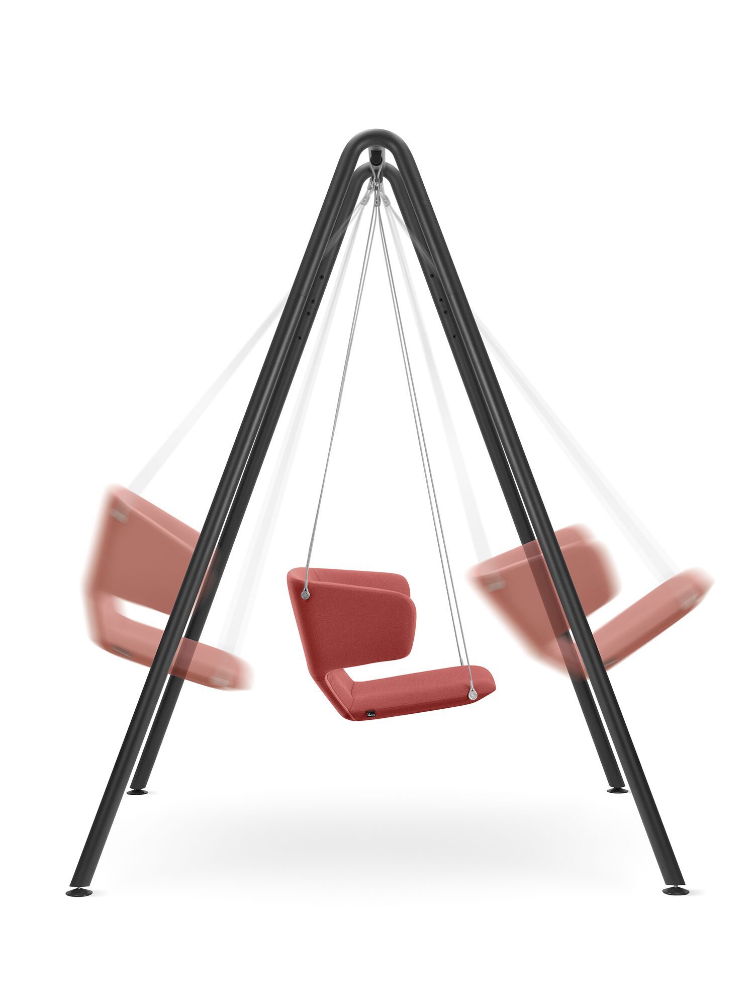 Тканевое подвесное кресло с подлокотниками LD Seating Flexi Swing ARCH-00106649 - Вид №1