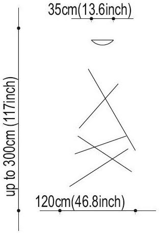 Quasar Подвесной светильник из стекла Ixion sun-id-1456196 - Вид №3