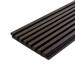 Стеновая панель 3D прямоугольник ПВХ цвет дуб рустик 2700x120 мм