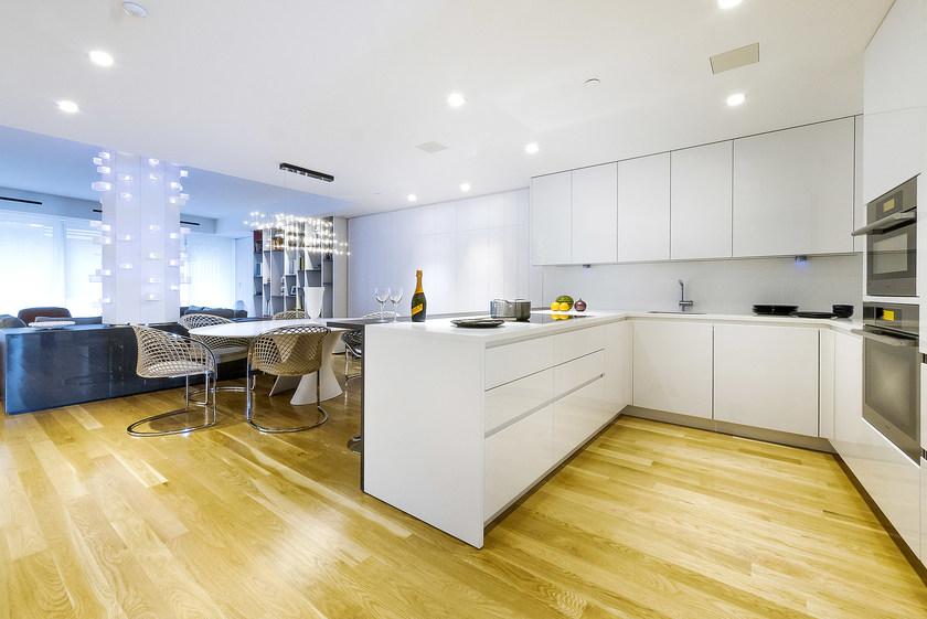 TM Italia Cucine Кухня из Corian® и венге с полуостровом T45 sun-id-1480894 - Вид №2