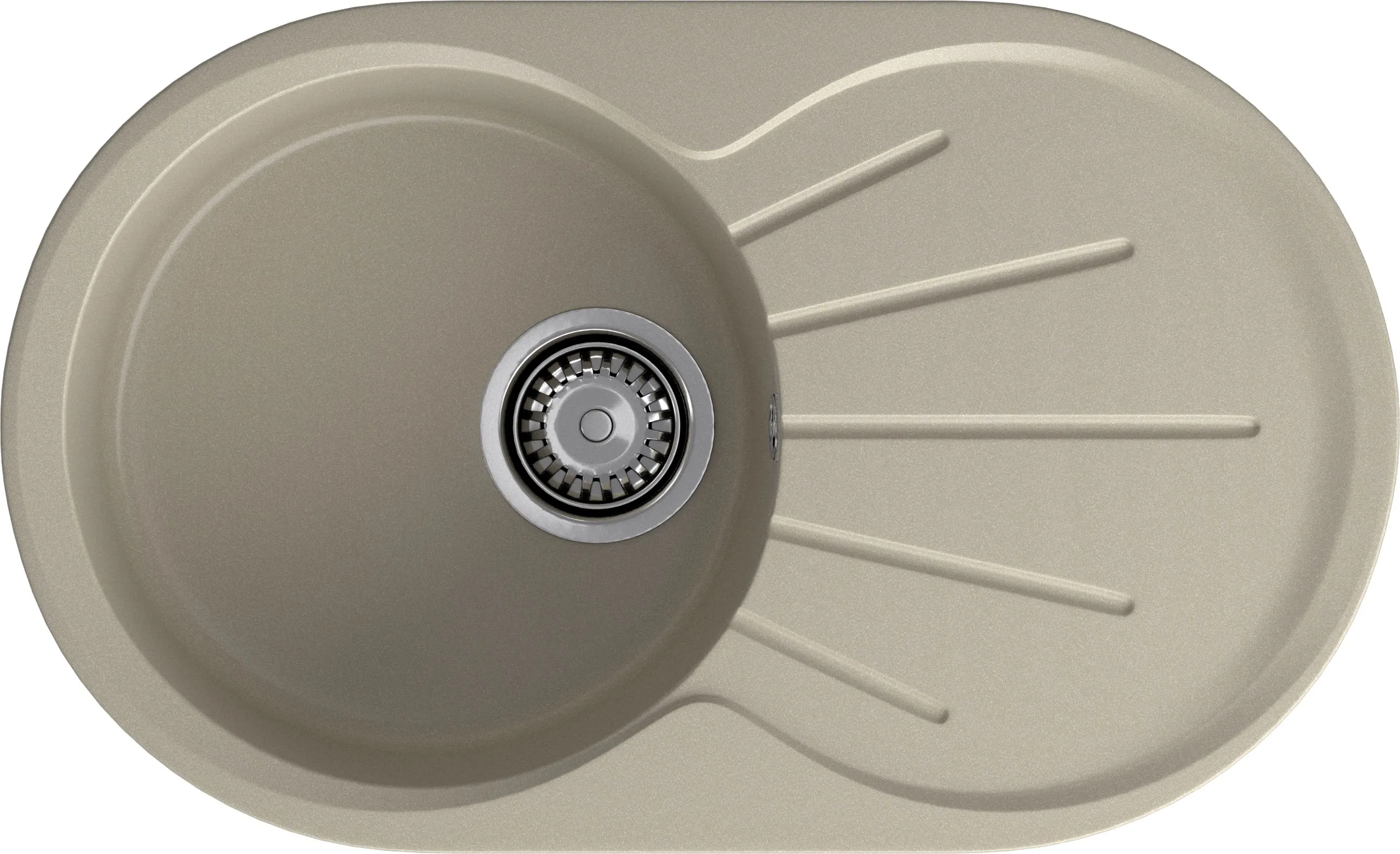 Кухонная мойка Искусственный камень RONDO S553 GranFest R-750L-S553