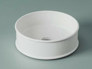 Atl001 Накладная раковина на столешницу  овальная ArtCeram ATELIER