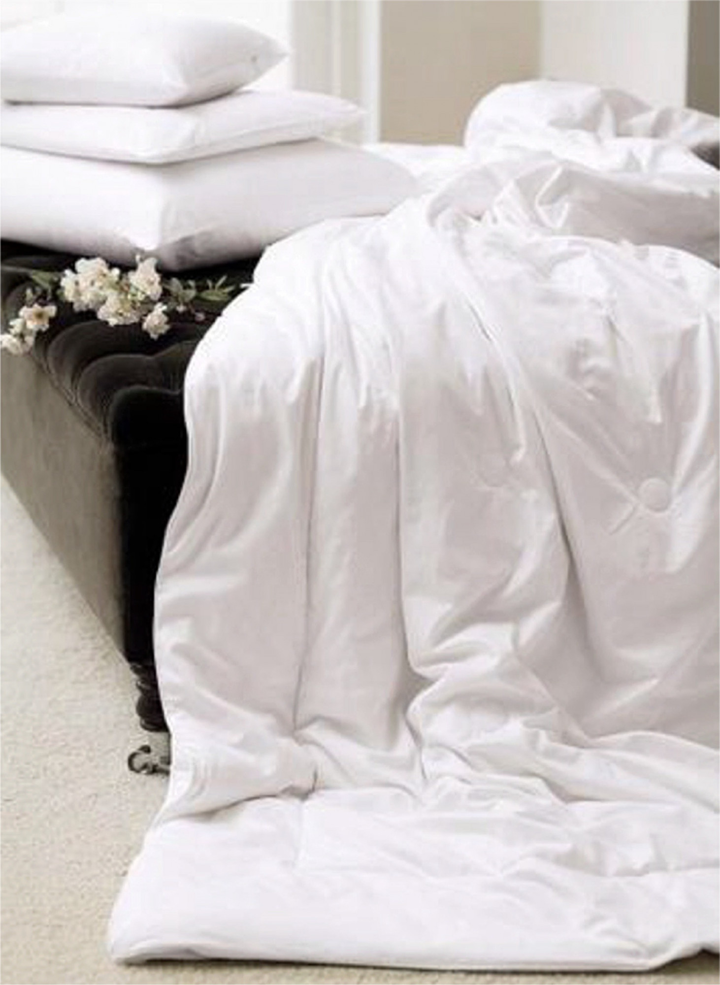 D240_SUM одеяло 240/220 летнее чехол сатин хлопок начинка 100% шелк 150 гр/м2 GINGERLILY Santreyd 