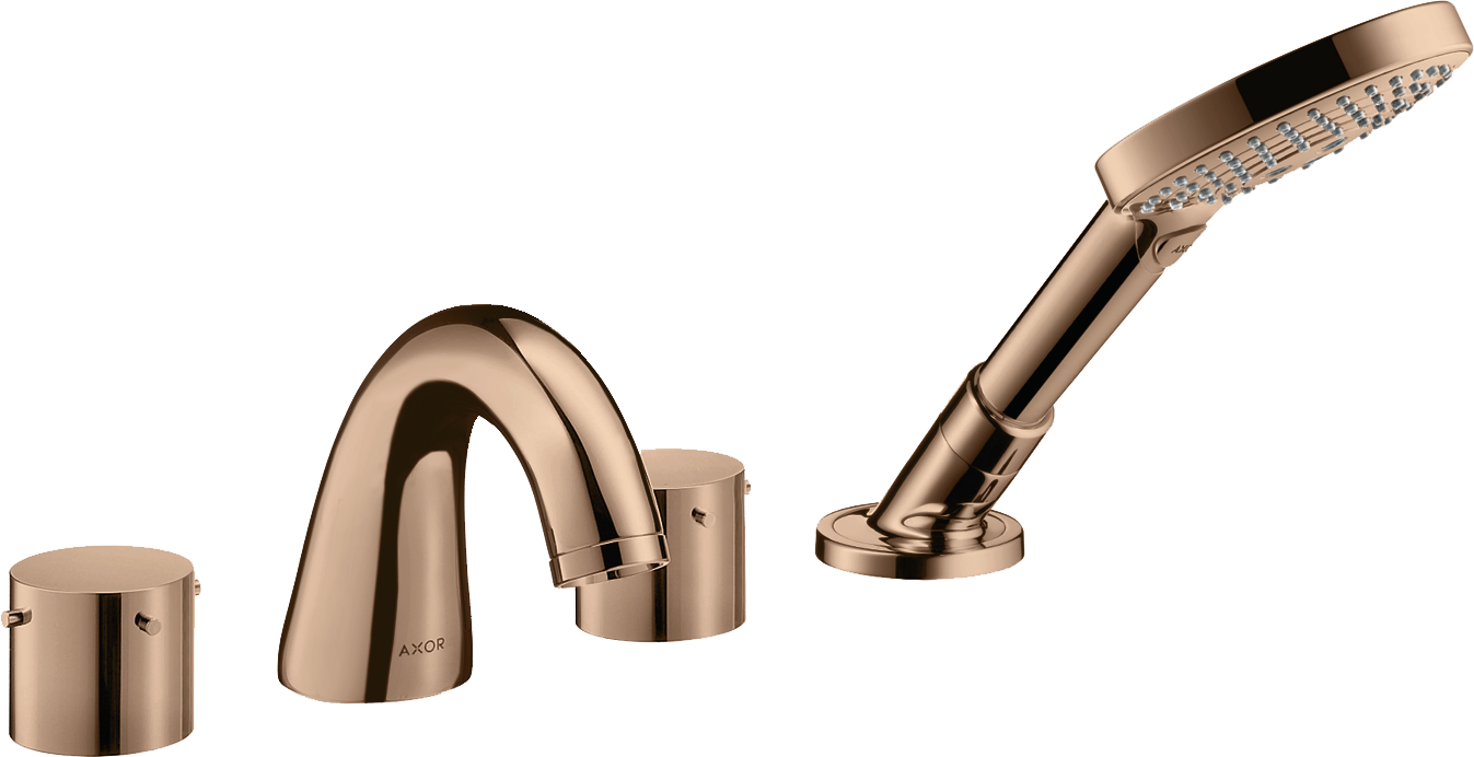 10444300 Смеситель для ванны на край, 4 отверстия, без ручки AXOR STARCK