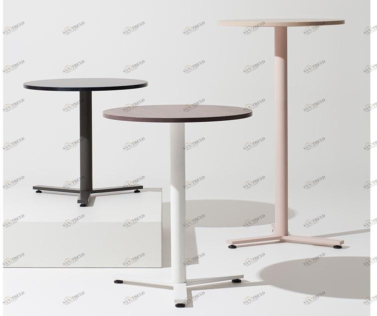 Manerba Высокий круглый деревянный стол K-word sun-id-1428173